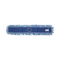 Boardwalk Dust Mop Head, Cotton/Synthetic Blend, 48" x 5", Blue BWK1148